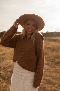 Cozy Corner Cardigan (camel)
