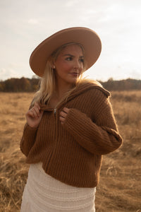 Cozy Corner Cardigan (camel)