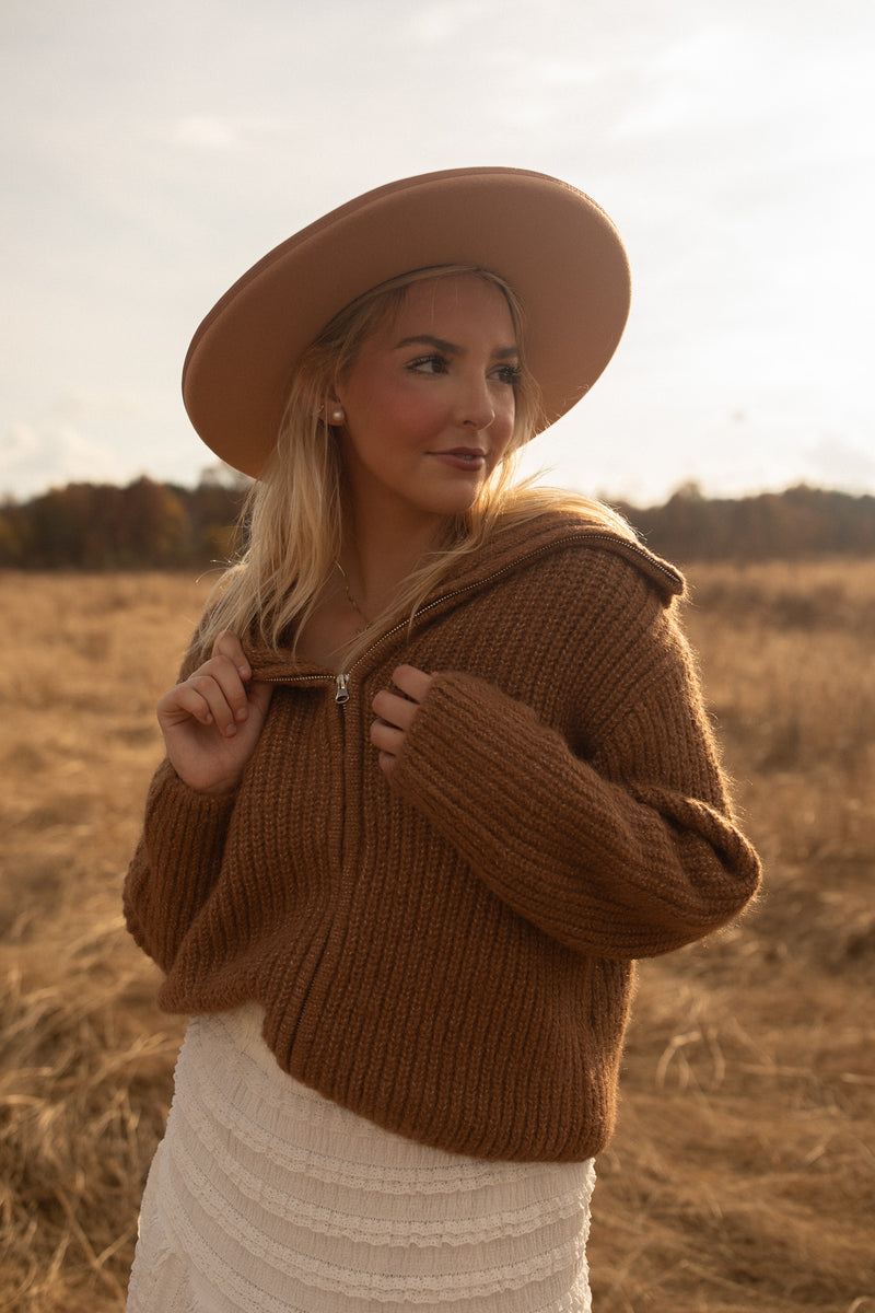 Cozy Corner Cardigan (camel)