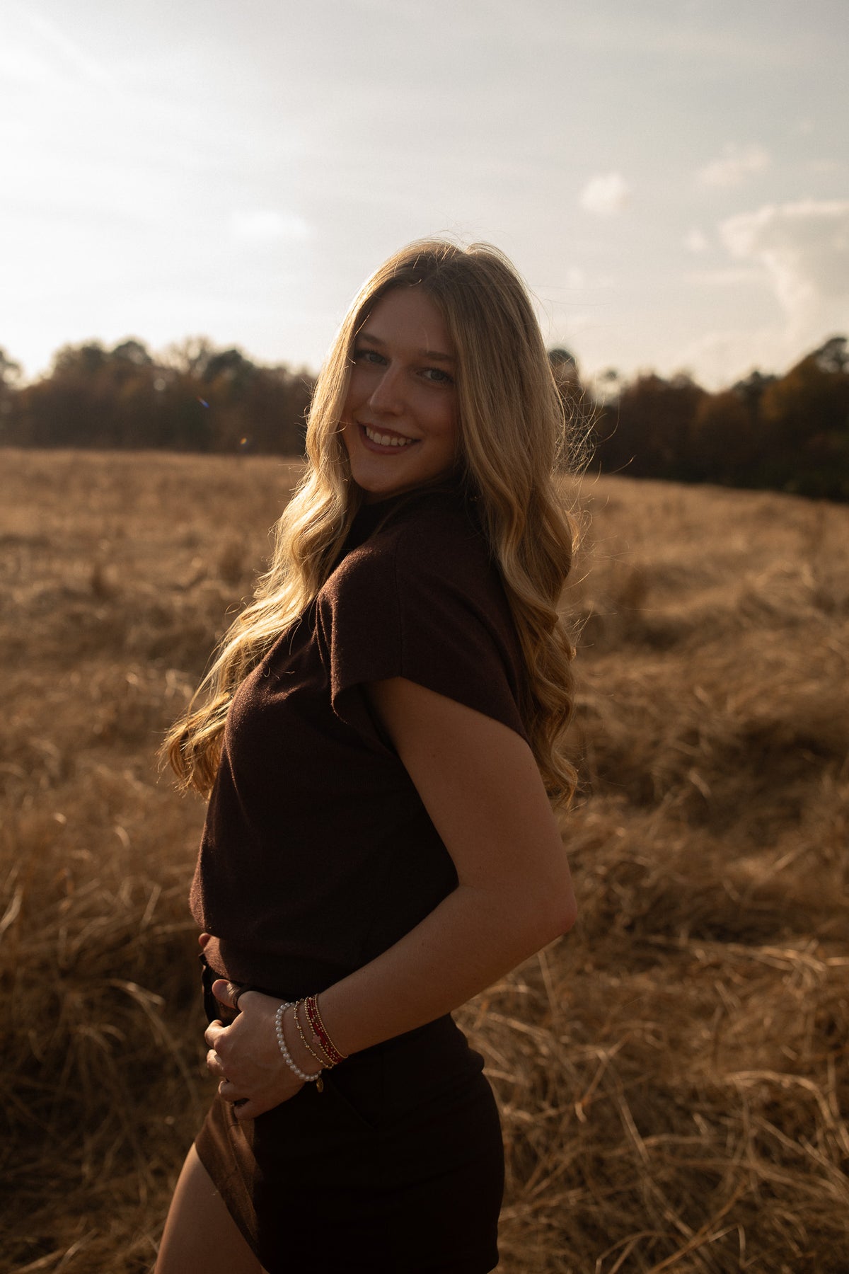 Classic Mockneck Top (mahogany)