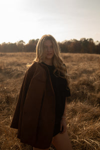 Whiskey Suede Blazer