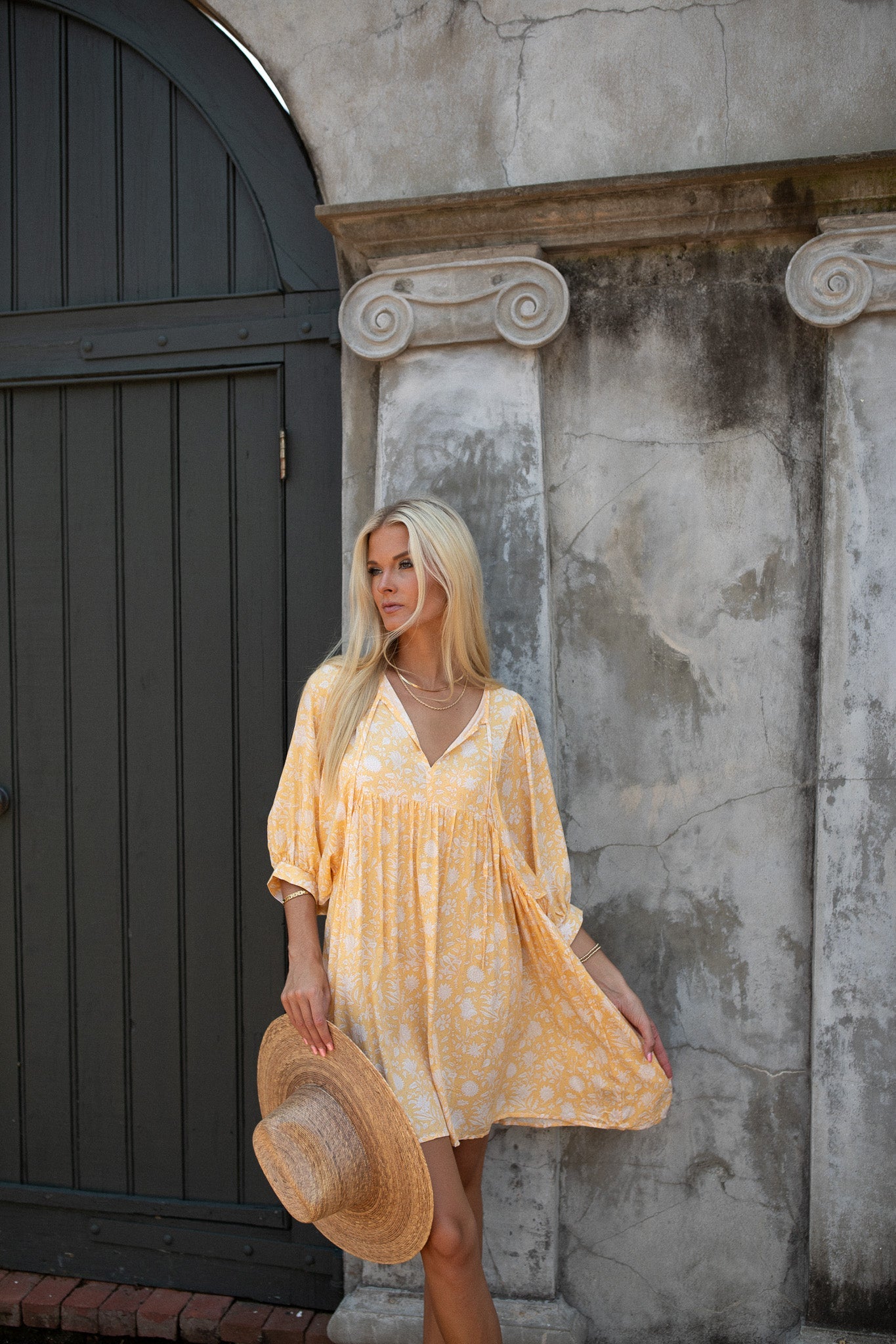 The India Dress (yellow)