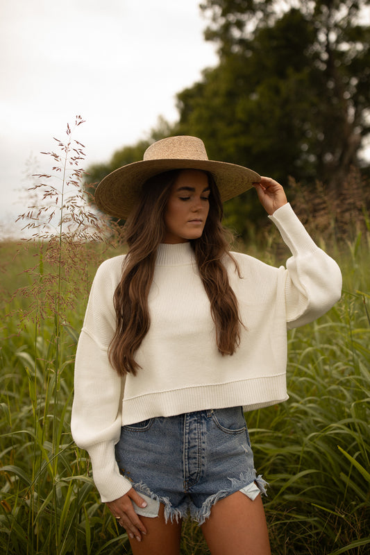 The Polene Sweater (ivory)