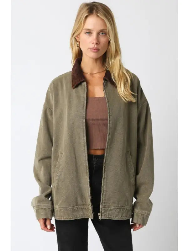 Cotswold Barn Jacket (olive)