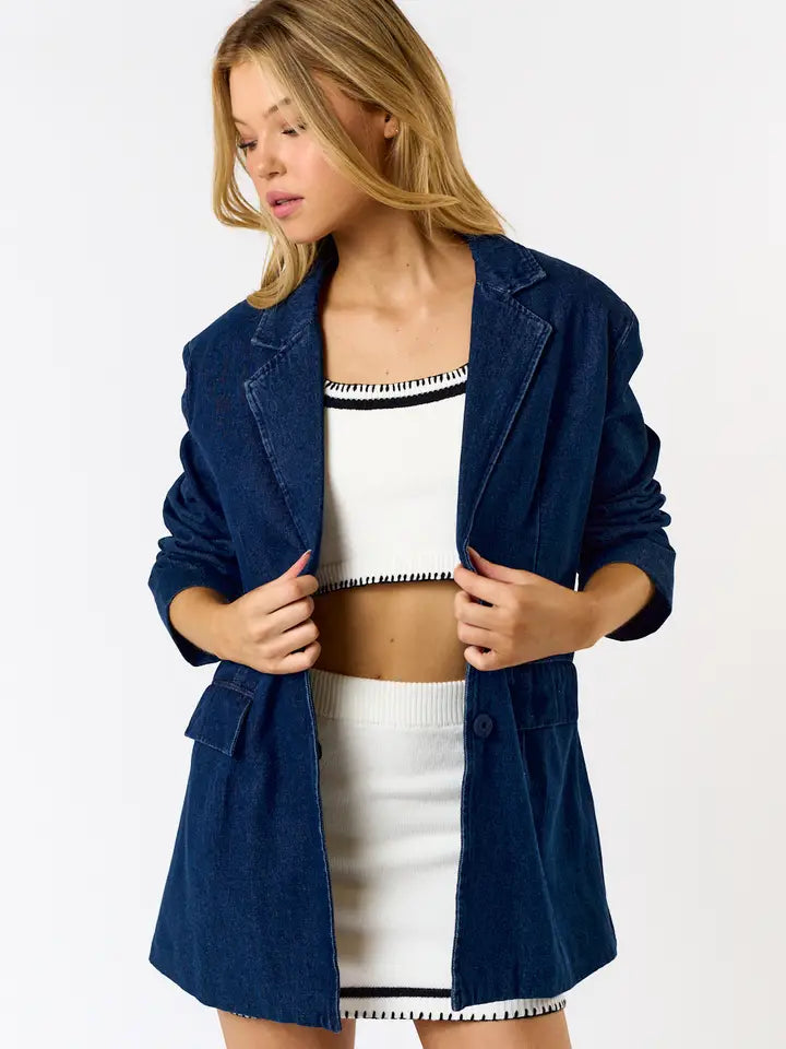 Denim Blazer