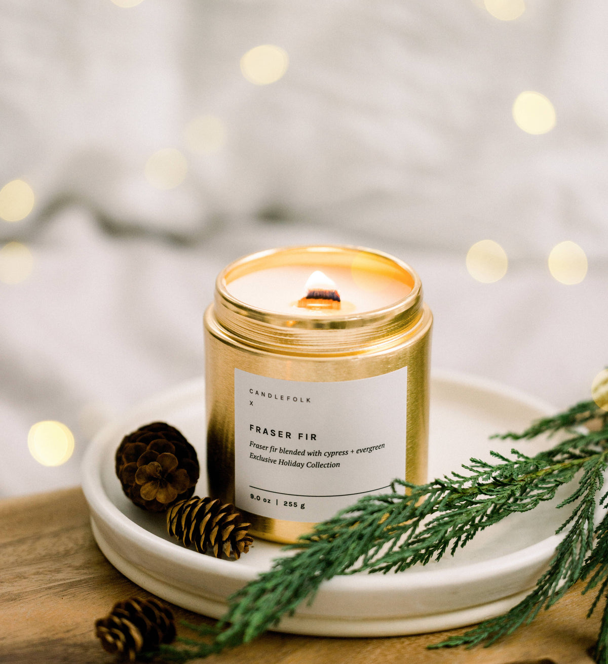 Frasier Fir Candle - 9 oz Holiday Soy Candle