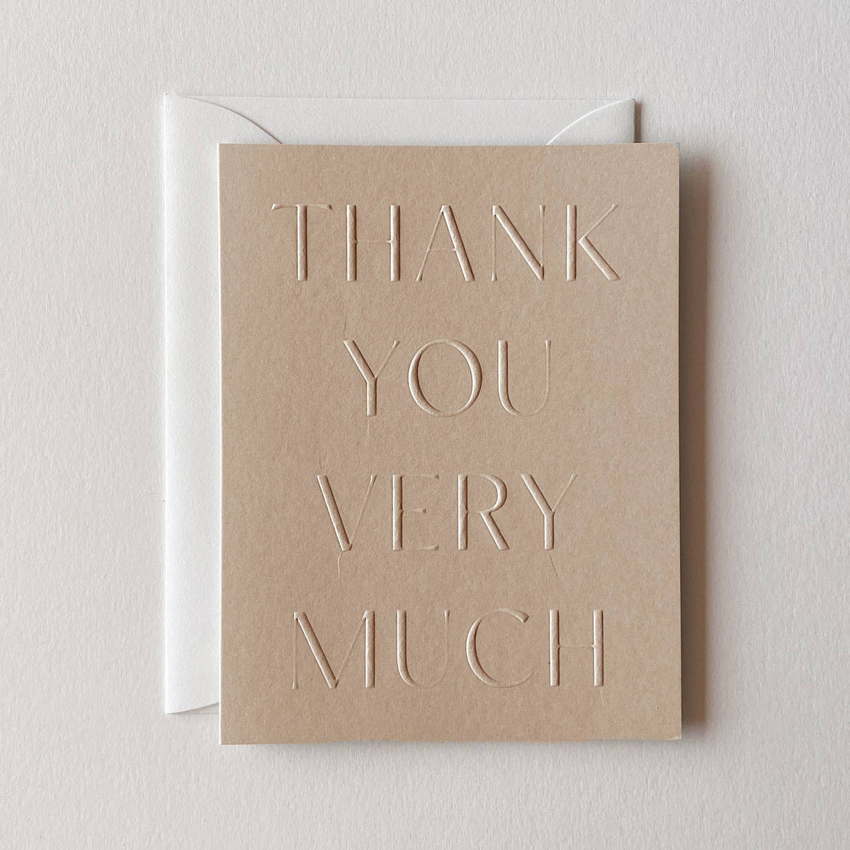 Thank You No. 10 Card