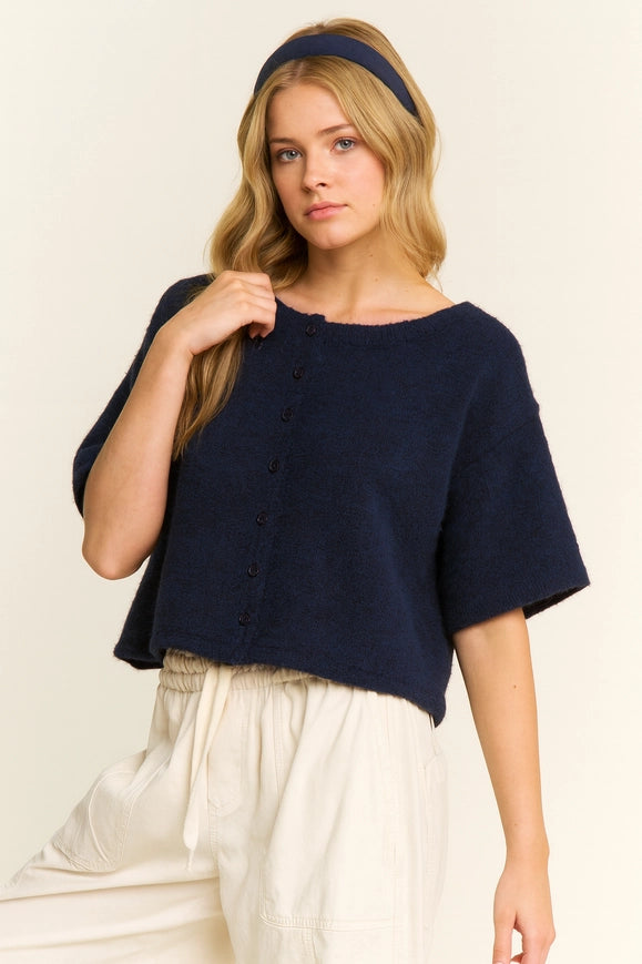 The Penny Cardigan (navy)