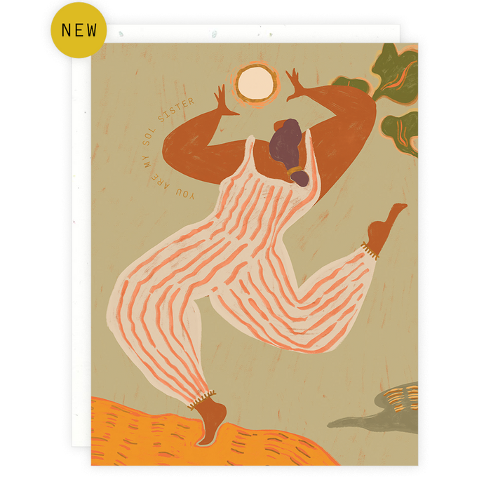 Sol Sister Greeting Card
