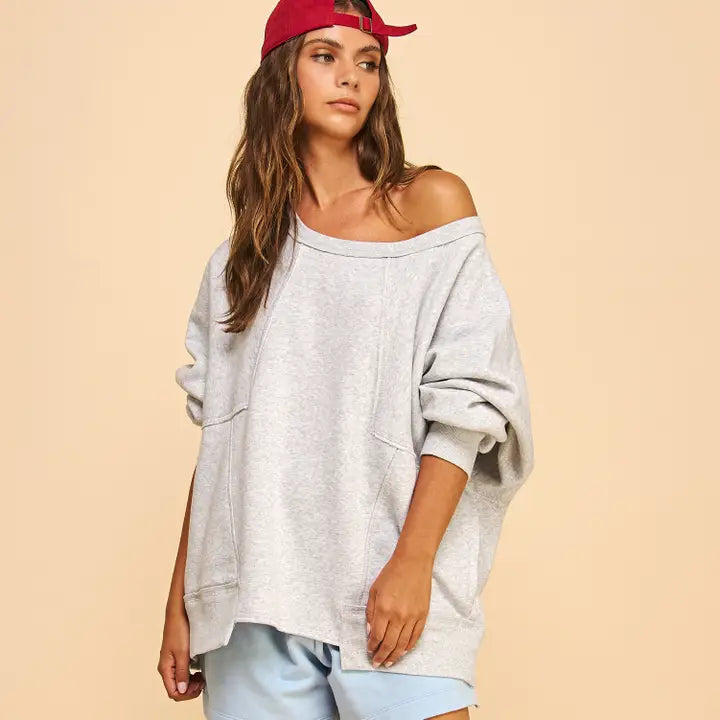 Camden Sweatshirt (heather grey)