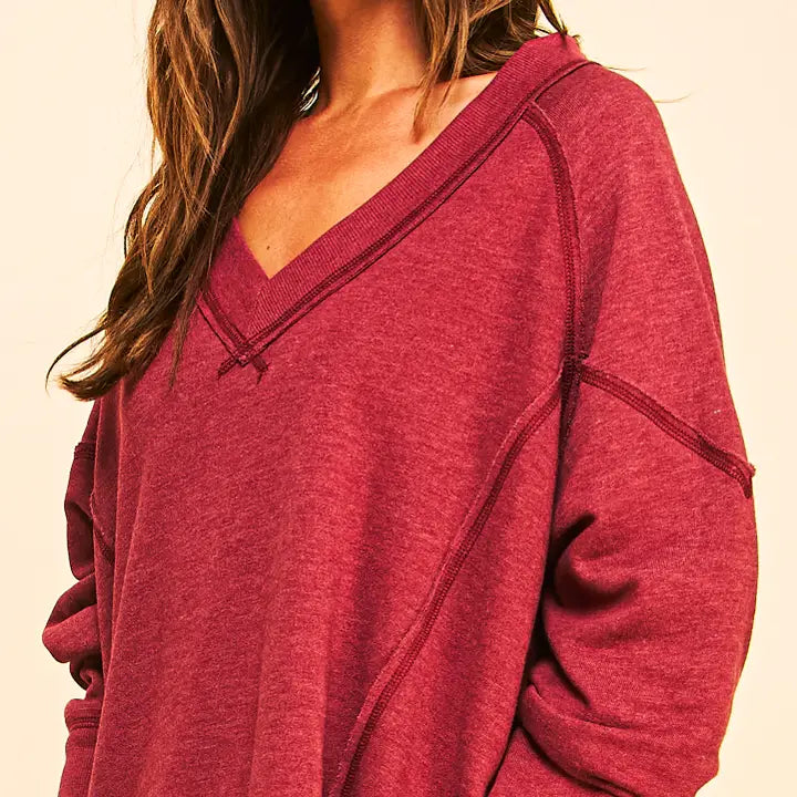 Cambridge Pullover (berry)
