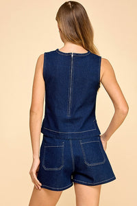 Perry Denim Shorts