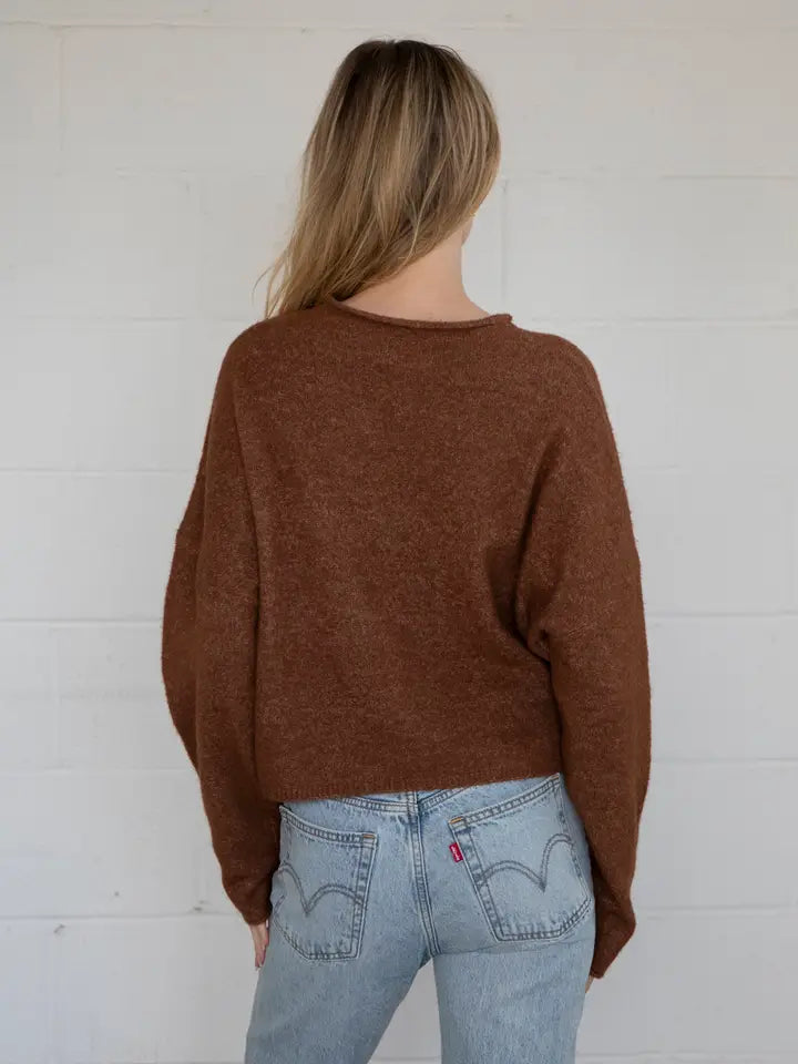 The Piper Cardigan (brown)
