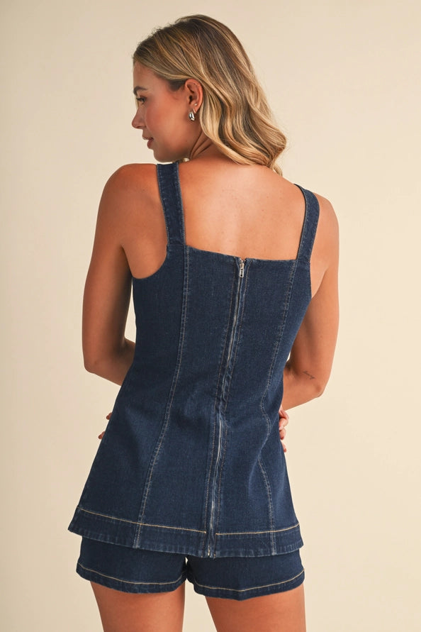 Klara Denim Jumper