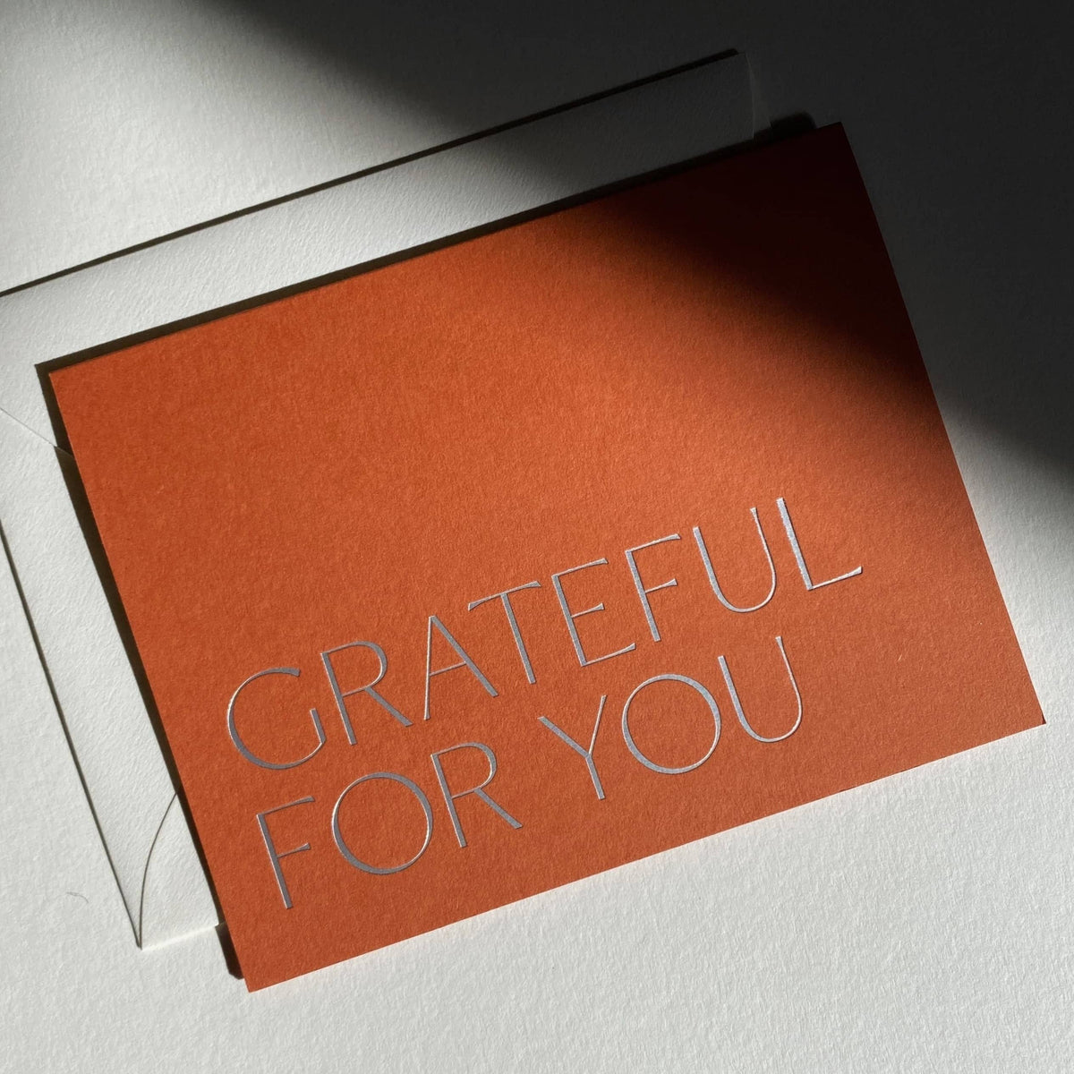 Grateful For You No. 21 Card (2 colors)