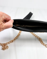 Madi Clear Crossbody BLACK