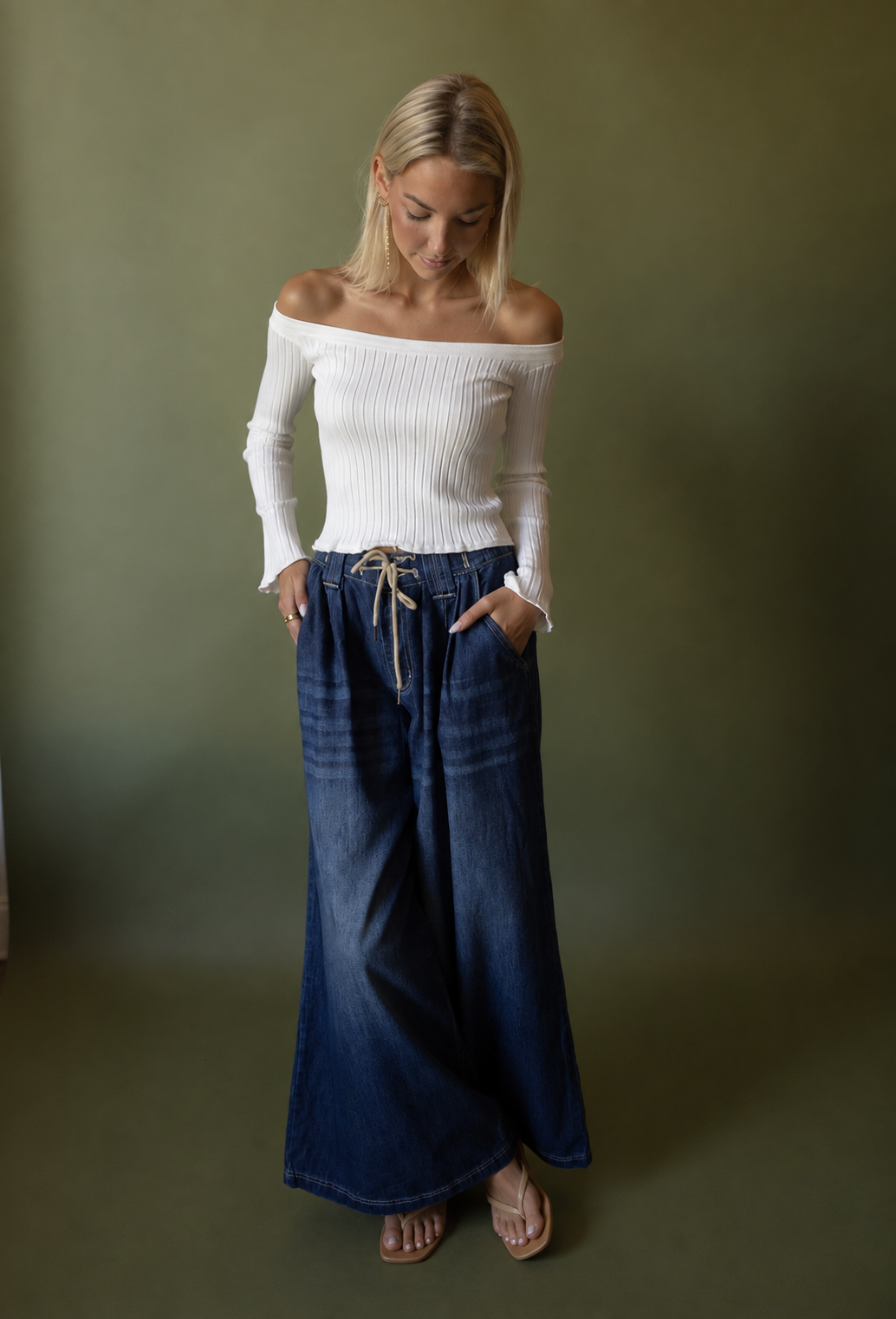 Rhodes Wide Leg Jeans