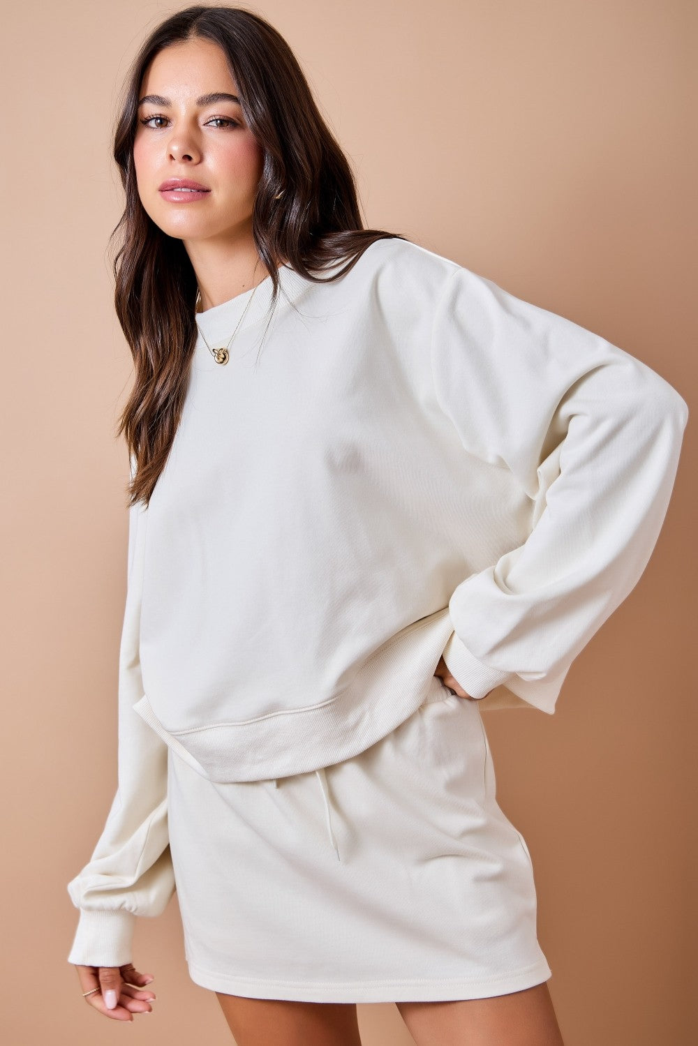 Lounge Mockneck (cream)