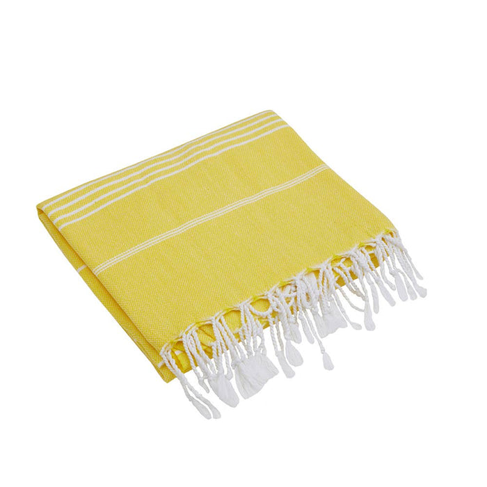 PREORDER Turkish Beach Towel (lemon) - GEORGE-MARY'S