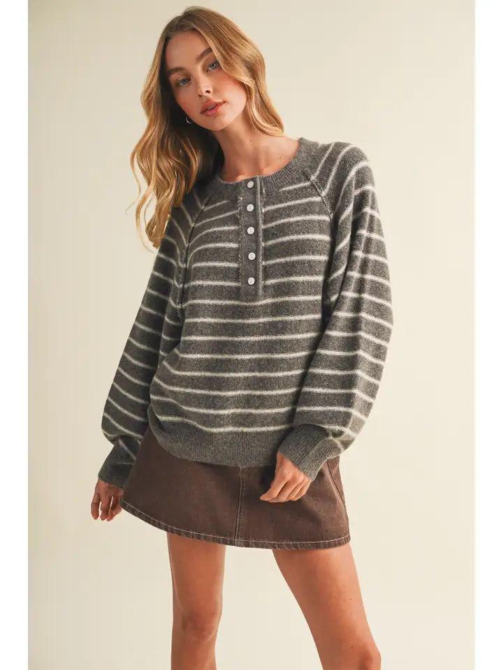 Grayson Striped Sweater