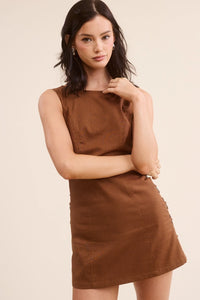 Olivia O-Ring Dress (walnut)