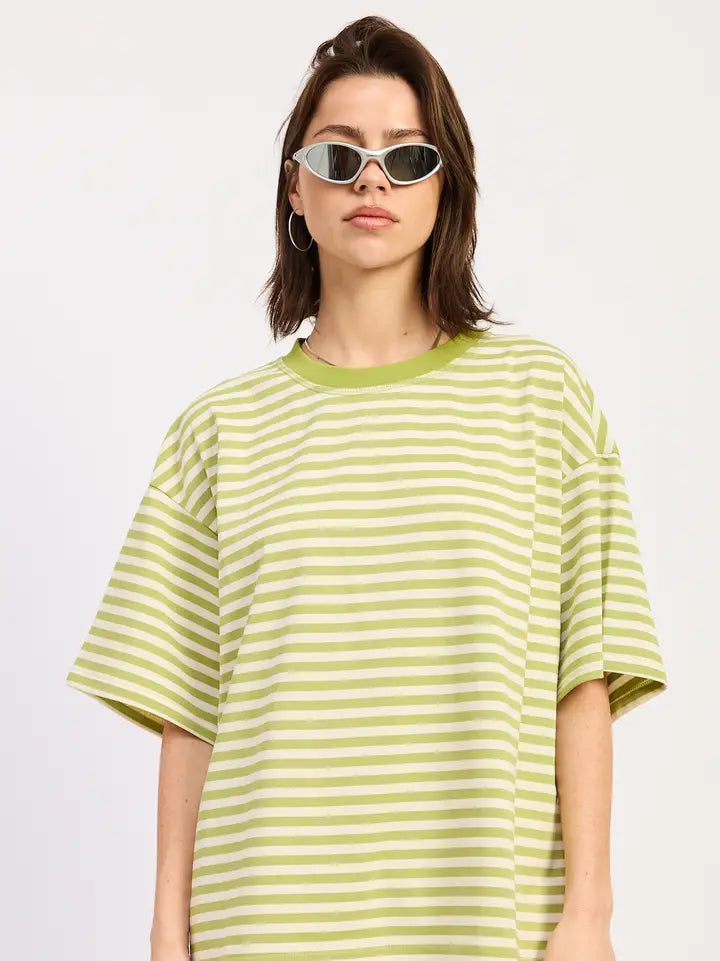 Park Oversized Tee (avocado)