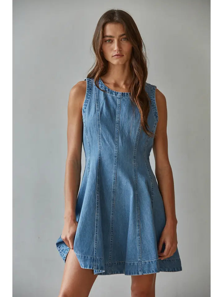 The Walker Denim Dress