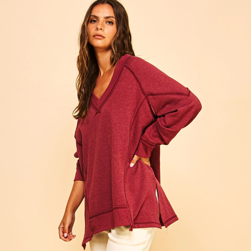 Cambridge Pullover (berry)