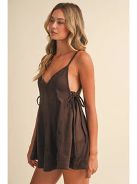 Reeves Suede Jumper (brown)