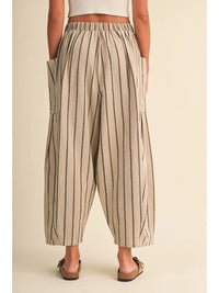 Morrison Barrel Pants (taupe) - GEORGE-MARY'S