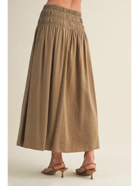 Nash Smocked Skirt