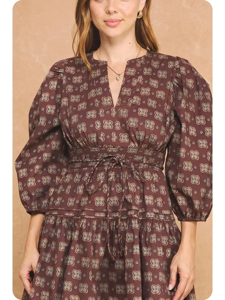 Foulton Smocked Dress