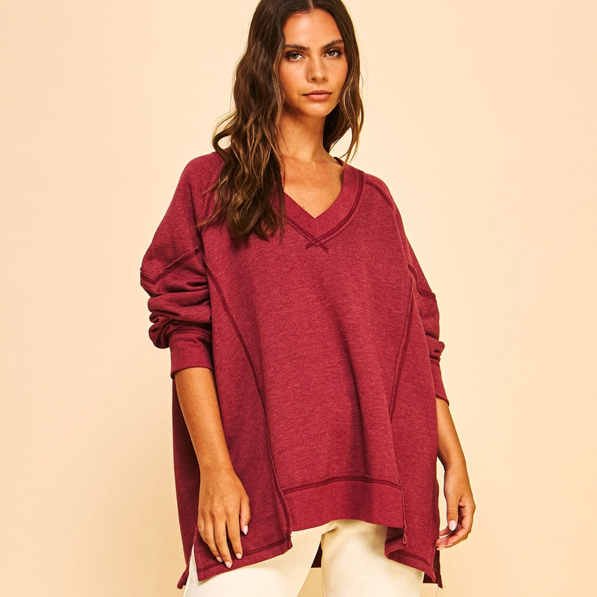 Cambridge Pullover (berry)