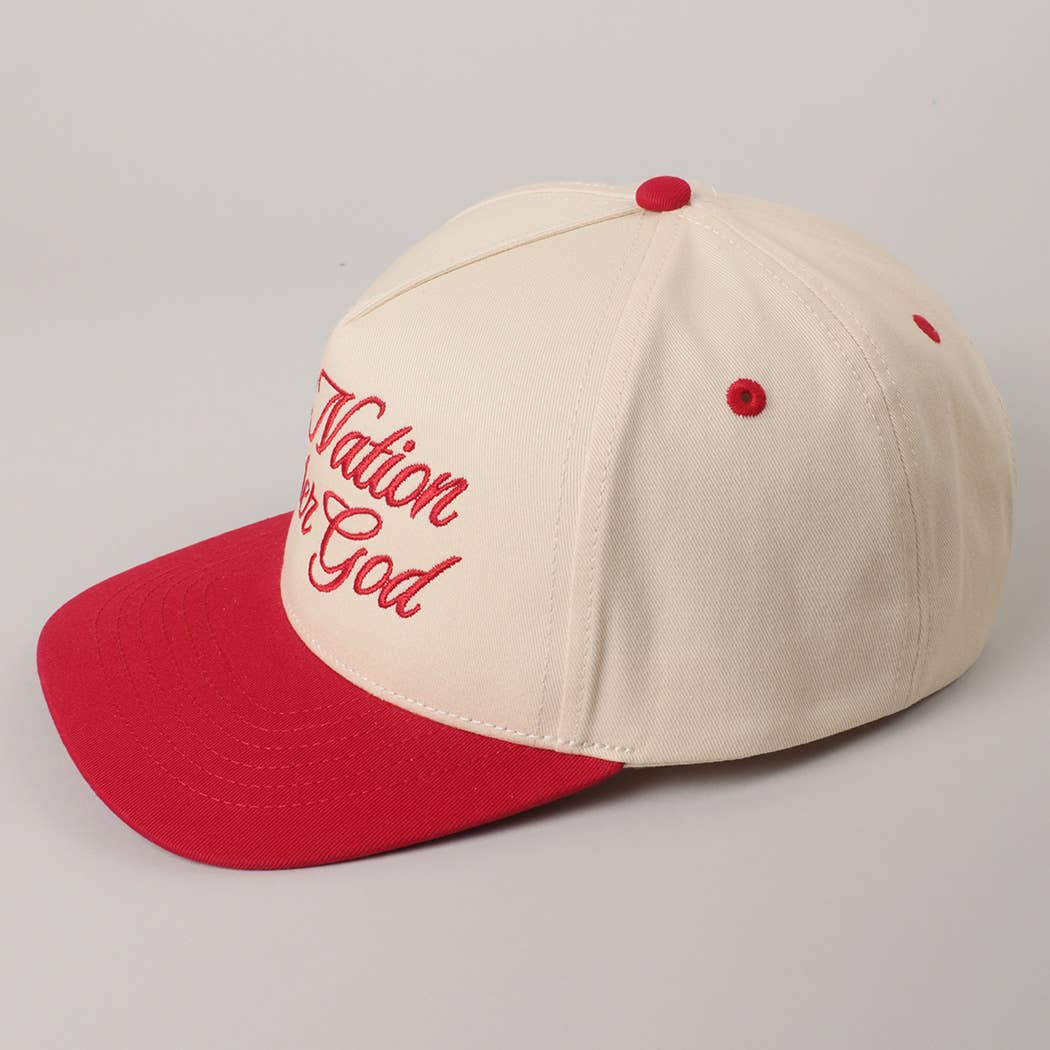 One Nation Under God Trucker Hat ( 3 colors)