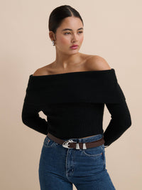 Pebble Dome Buckle Belt in Brown - GEORGE-MARY'S