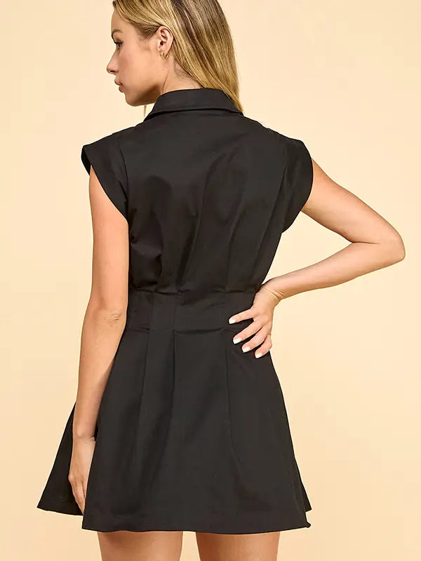 Paxton Mini Dress (black)