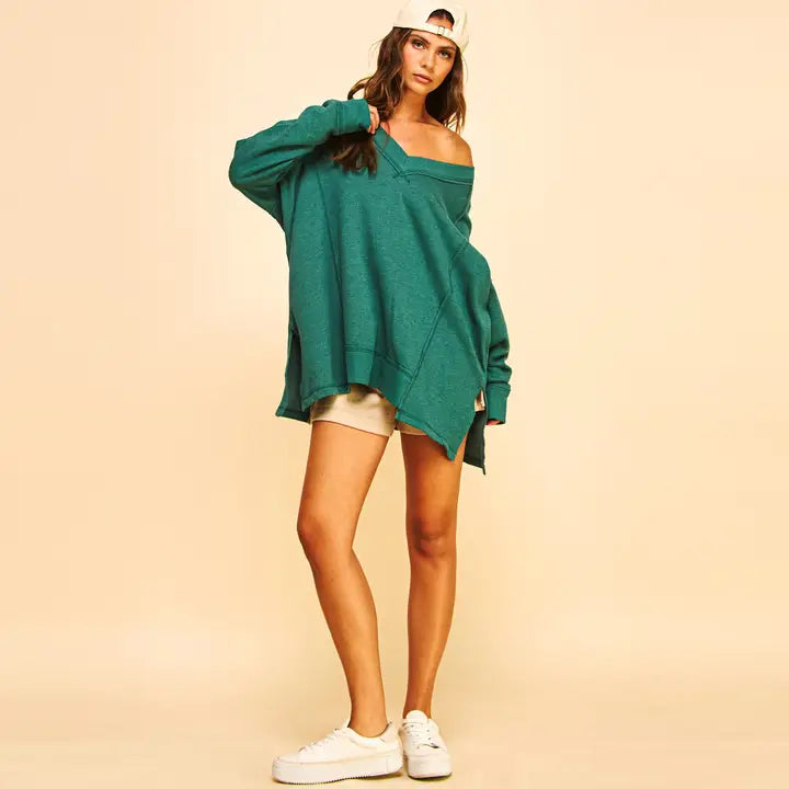 Cambridge Pullover (emerald)