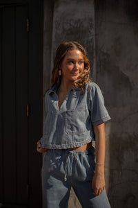 Darcy Denim Top