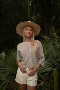 The Stacey Cardigan (beige)