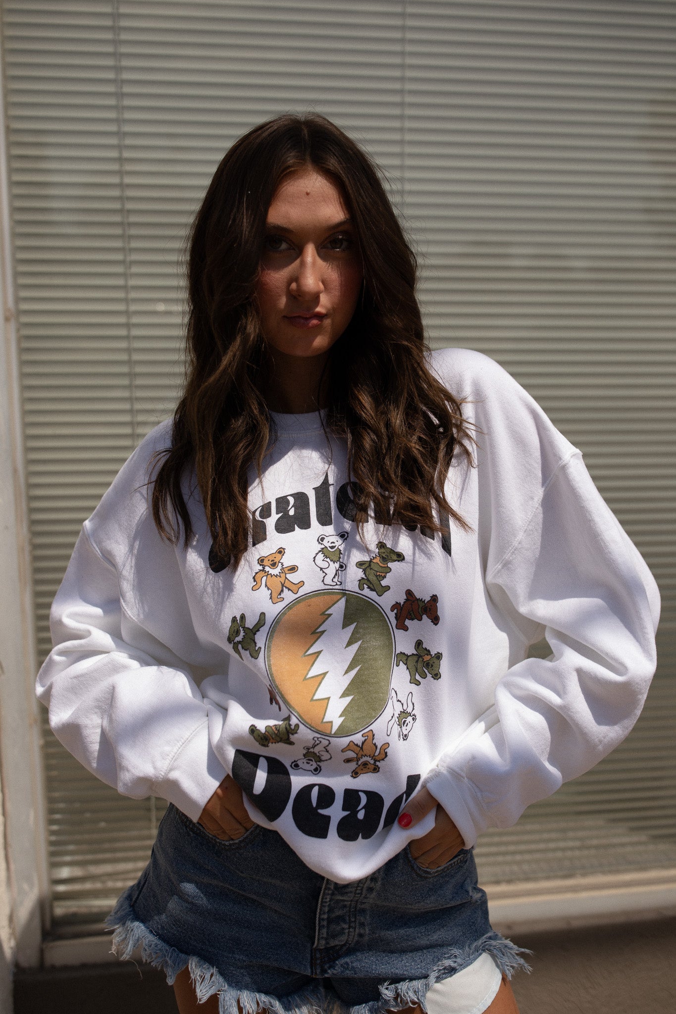 Grateful Dead Oversized Sweatshirt