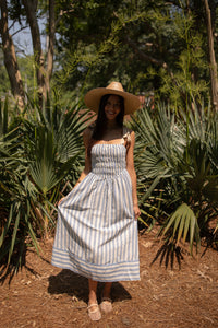 Penelope Striped Dress