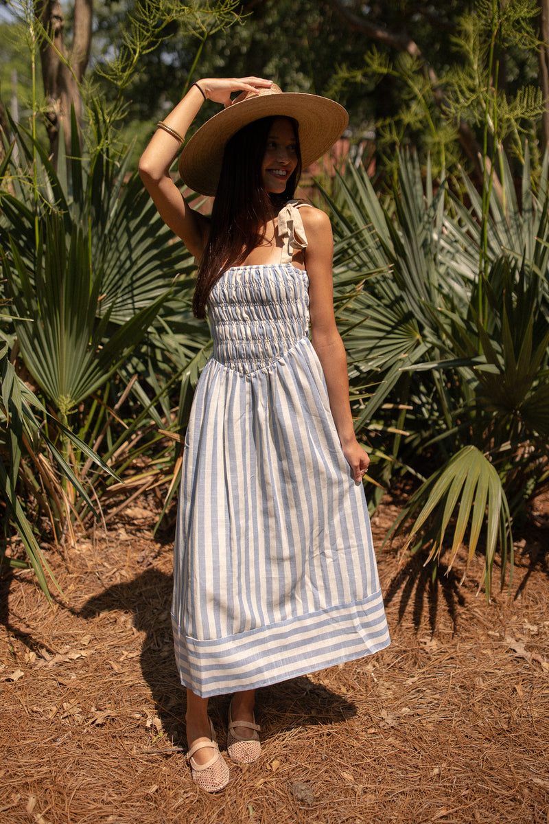 Penelope Striped Dress