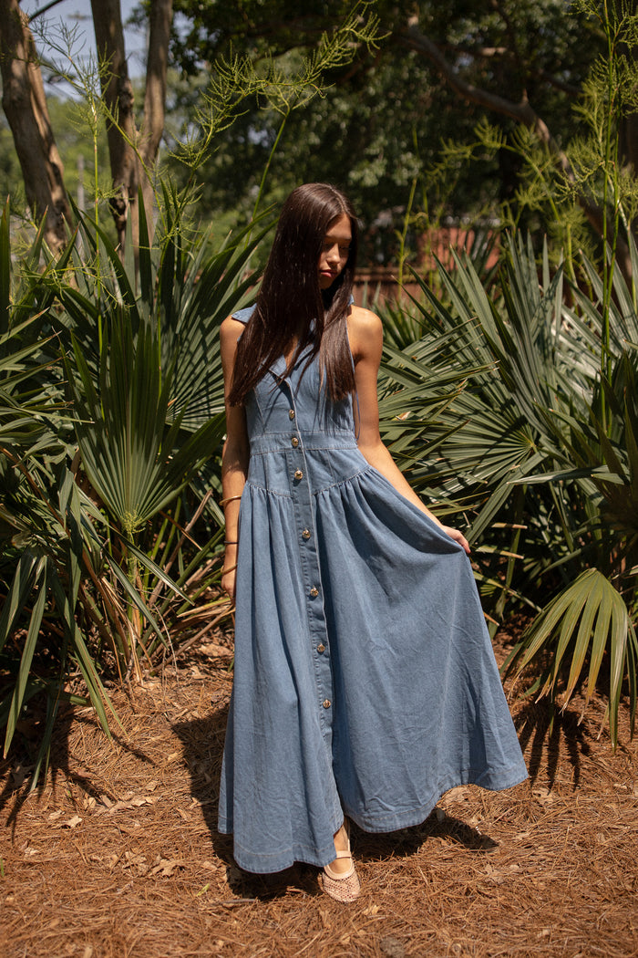 Beth Denim Dress