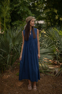 Maris Pintuck Pleat Maxi Dress
