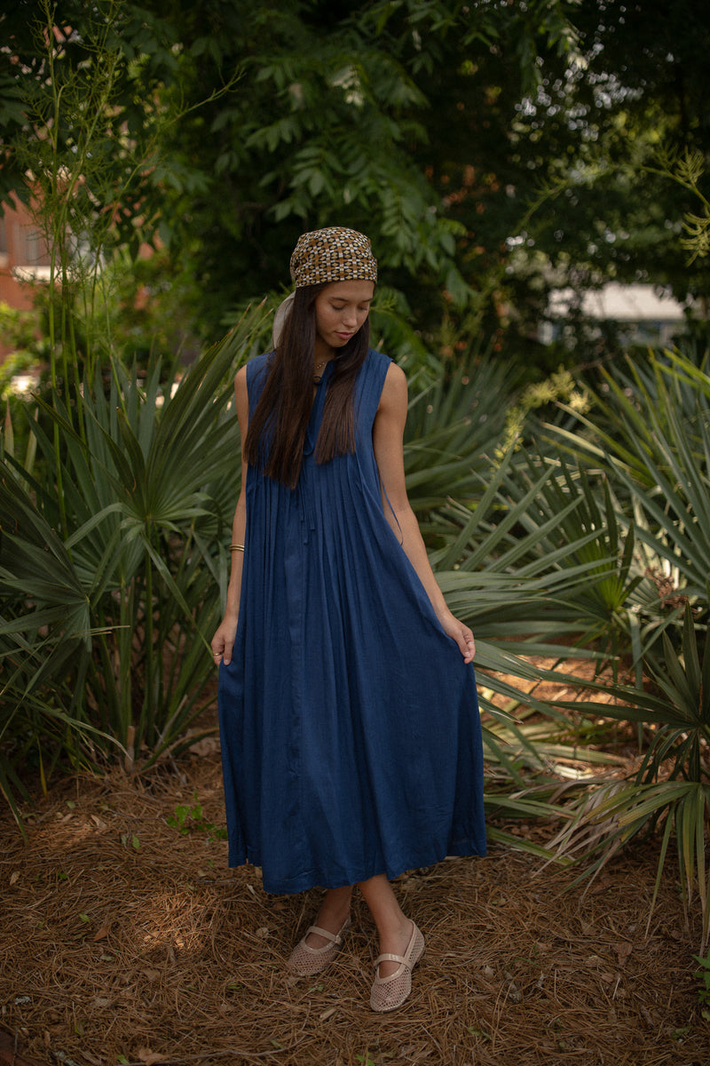 Maris Pintuck Pleat Maxi Dress
