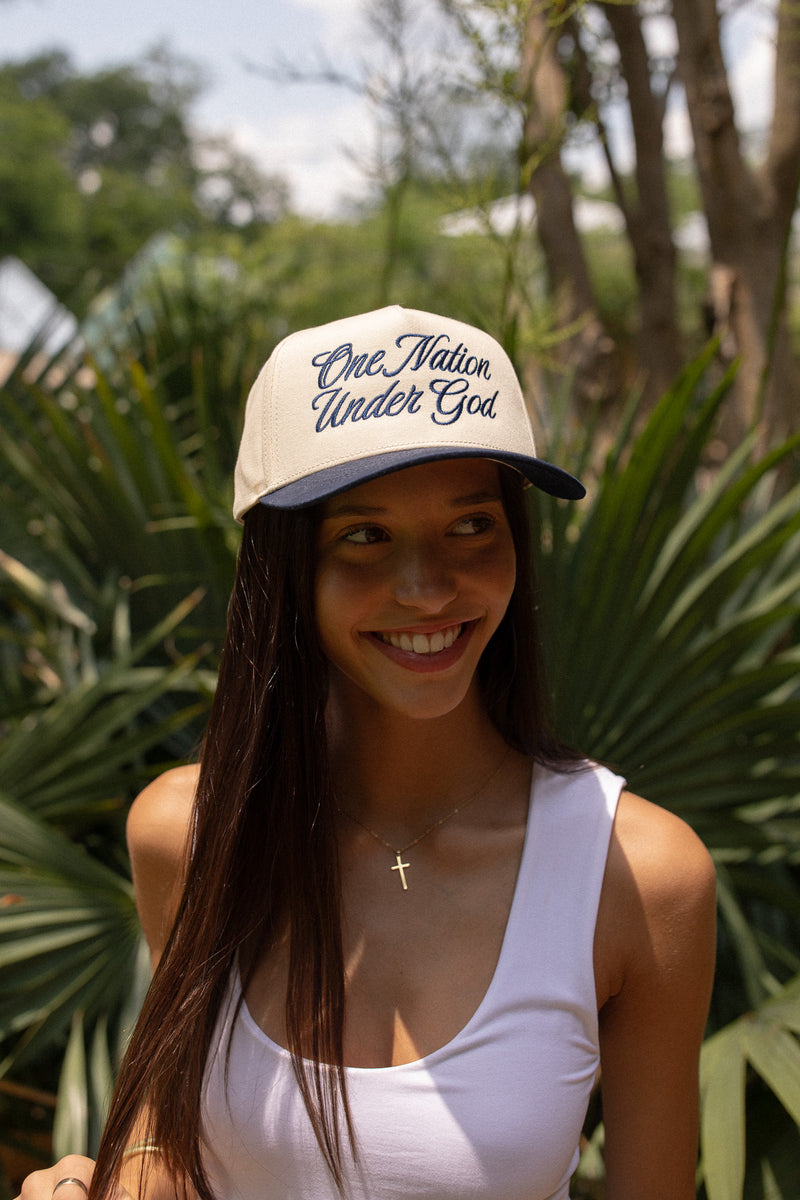 One Nation Under God Trucker Hat ( 3 colors)