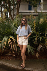 Blue Striped Tee