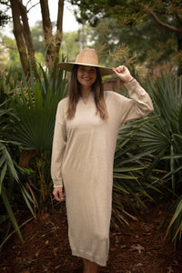 The Percy Sweater Dress (natural)