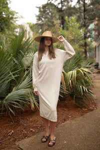 The Percy Sweater Dress (heather grey)