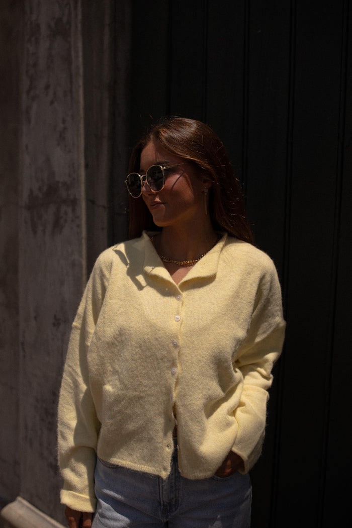 BEST SELLER The Piper Cardigan (butter)